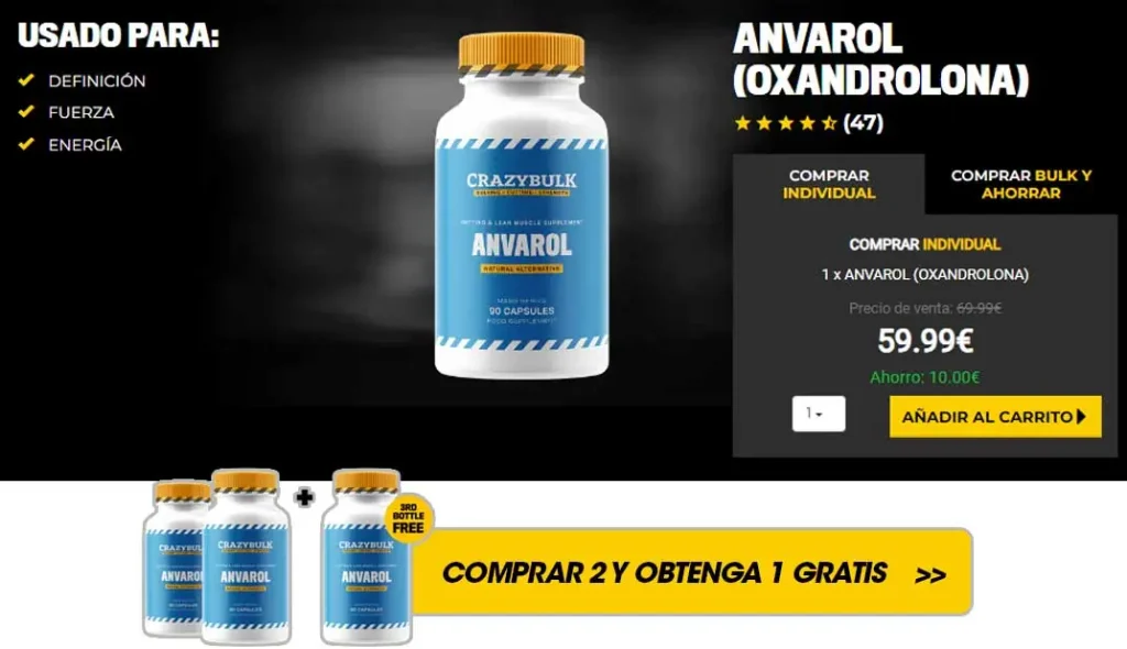 Comprar Anvarol