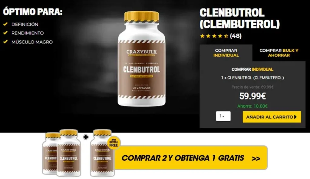 Comprar Clenbutrol