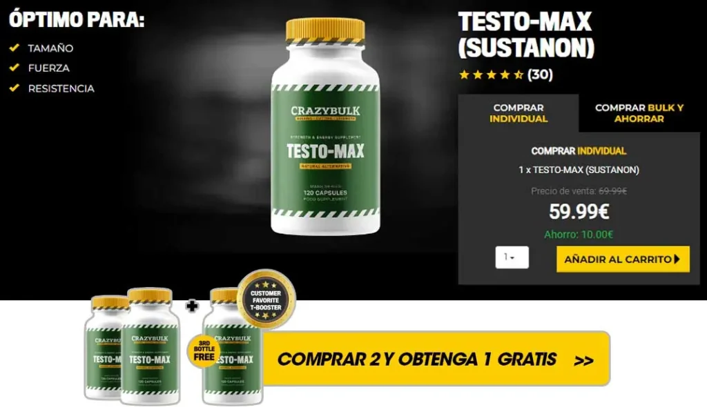 Comprar Testo-Max